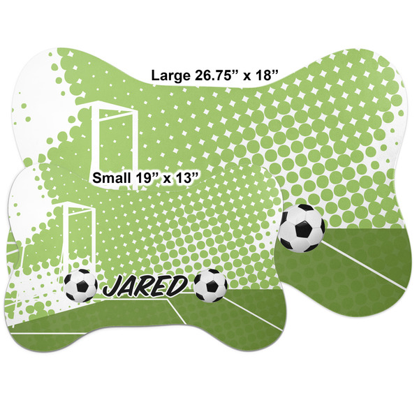 Soccer Bone Shaped Mat Comparison