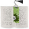 Soccer Bookmark with tassel - In book
