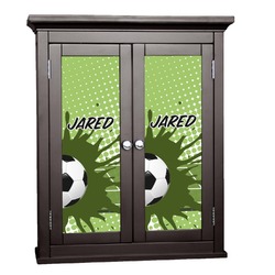 Soccer Cabinet Decal - Custom Size (Personalized)