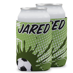 Soccer Can Cooler (12 oz) w/ Name or Text