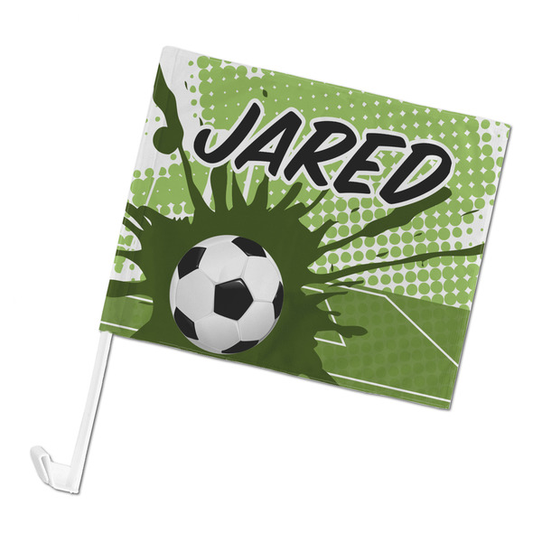 Custom Soccer Car Flag (Personalized)