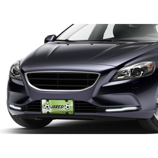 Soccer Car License Plate Lifestyle