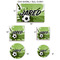 Soccer Car Magnets - SIZE CHART