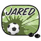 Soccer Car Side Window Sun Shade (Personalized)