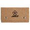 Soccer Cards & Dice Set - Light Brown (Personalized)