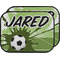 Soccer Car Floor Mats (Back Seat) (Personalized)