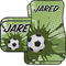 Soccer Car Floor Mats Set - 2 Front & 2 Back (Personalized)