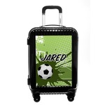Soccer Carry On Hard Shell Suitcase (Personalized)