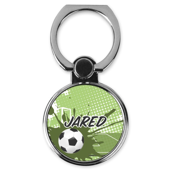Custom Soccer Cell Phone Ring Stand & Holder (Personalized)