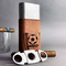 Soccer Cigar Case with Cutter - IN CONTEXT