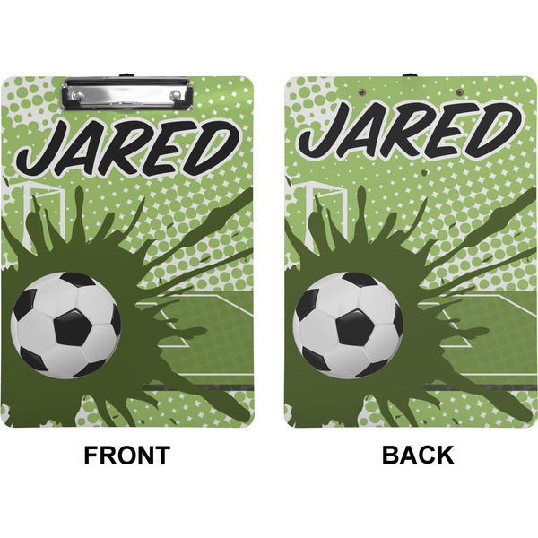 Soccer Clipboard (Letter) (Front + Back)