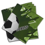 Soccer Cloth Napkins (Set of 4) (Personalized)