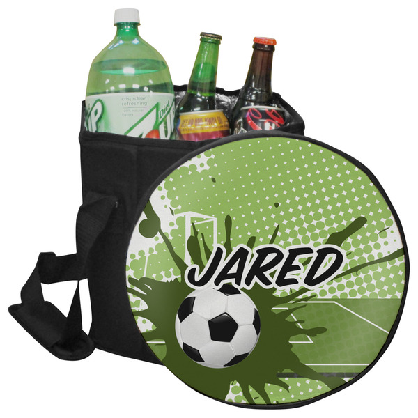 Custom Soccer Collapsible Cooler & Seat (Personalized)