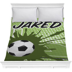 Soccer Comforter - Full / Queen (Personalized)