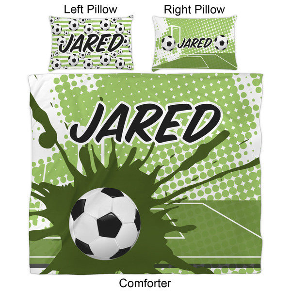 Soccer Comforter Set - King - Approval