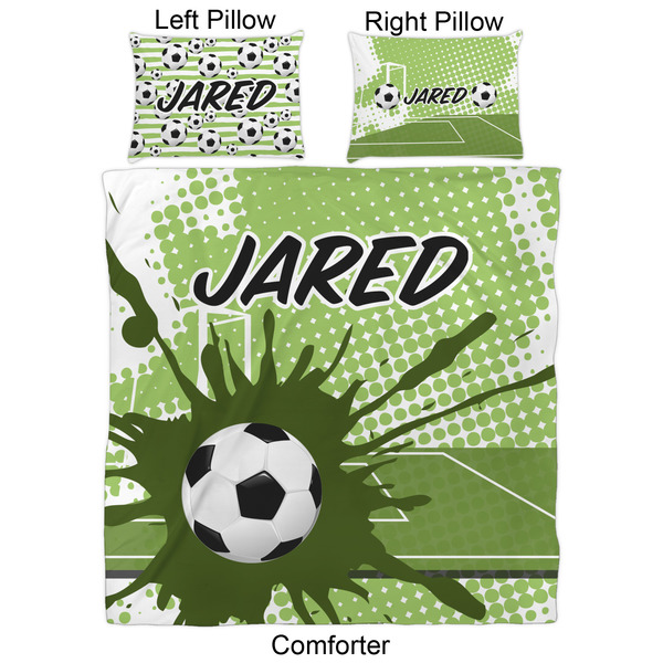 Soccer Comforter Set - Queen - Approval