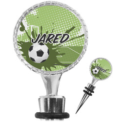 Soccer Wine Bottle Stopper (Personalized)