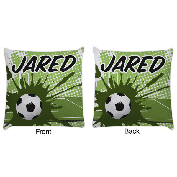 Soccer Decorative Pillow Case - Approval