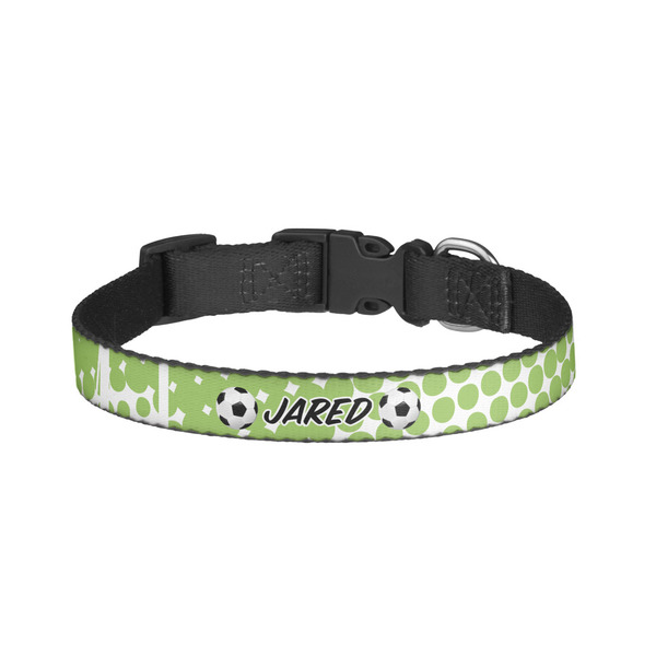 Custom Soccer Dog Collar - Small (Personalized)