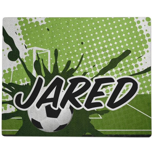 Soccer Dog Food Mat - Large without Bowls