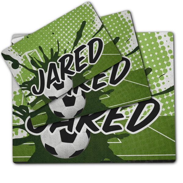 Soccer Dog Food Mat - MAIN (sm, med, lrg)