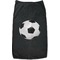 Soccer Black Pet Shirt - M (Personalized)