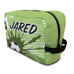 Soccer Toiletry Bag / Dopp Kit (Personalized)