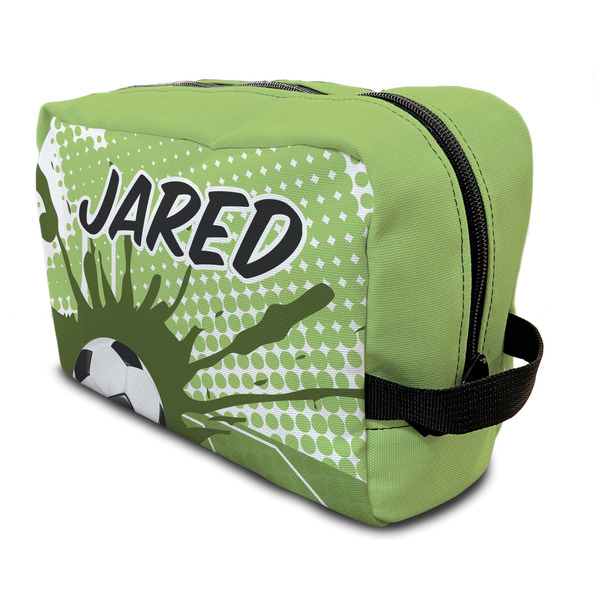 Custom Soccer Toiletry Bag / Dopp Kit (Personalized)