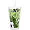 Soccer Double Wall Tumbler with Straw (Personalized)