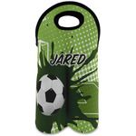 Soccer Wine Tote Bag (2 Bottles) (Personalized)