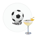 Soccer Printed Drink Topper (Personalized)