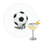 Soccer Drink Topper - Large - Single with Drink