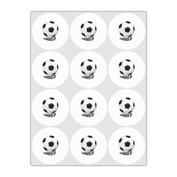 Soccer Drink Topper - Small - Set of 12