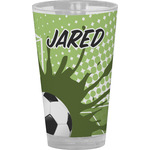 Soccer Pint Glass - Full Color (Personalized)