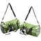 Soccer Duffle bag large front and back sides