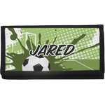 Soccer Canvas Checkbook Cover (Personalized)
