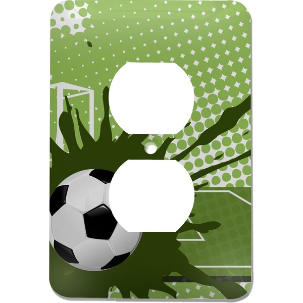 Custom Soccer Electric Outlet Plate