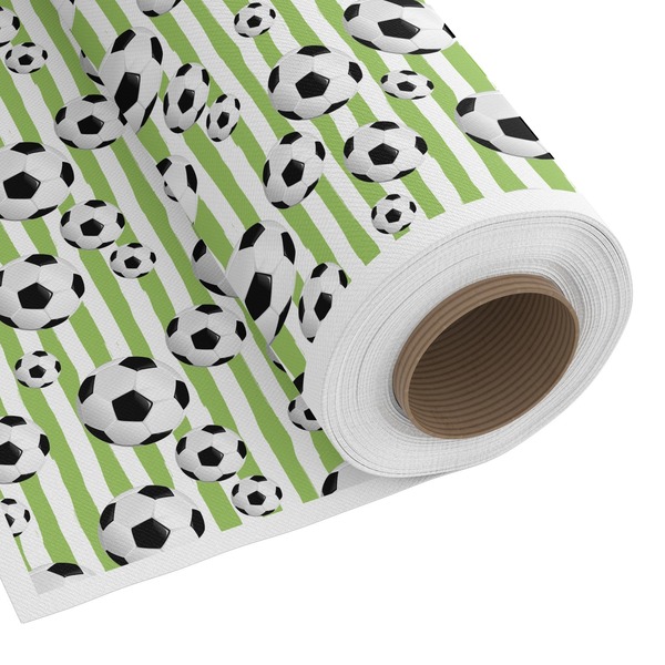 Custom Soccer Fabric by the Yard - Spun Polyester Poplin