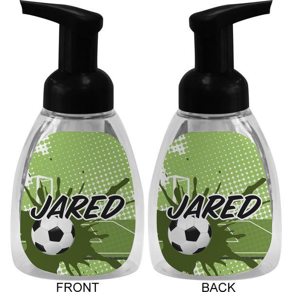 Soccer Foam Soap Bottle (Front & Back)