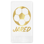 Soccer Guest Napkins - Foil Stamped (Personalized)
