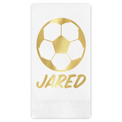 Soccer Guest Napkins - Foil Stamped (Personalized)