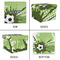 Soccer Gift Boxes with Lid - Canvas Wrapped - Medium - Approval