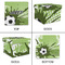 Soccer Gift Boxes with Lid - Canvas Wrapped - Small - Approval