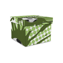 Soccer Gift Box with Lid - Canvas Wrapped - Small (Personalized)