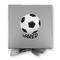 Soccer Gift Boxes with Magnetic Lid - Silver - Approval