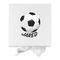 Soccer Gift Boxes with Magnetic Lid - White - Approval