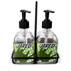 Soccer Glass Soap & Lotion Bottles (Personalized)