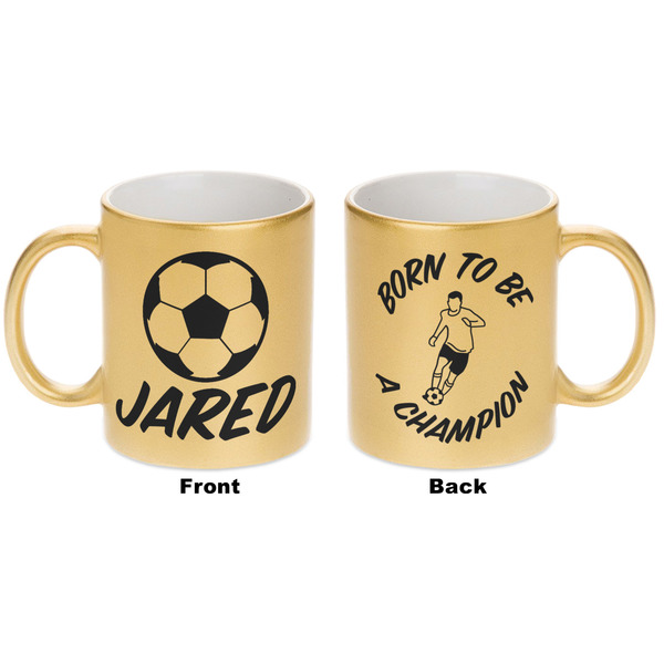 Soccer Gold Mug - Apvl