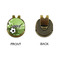 Soccer Golf Ball Hat Clip Marker - Apvl - GOLD