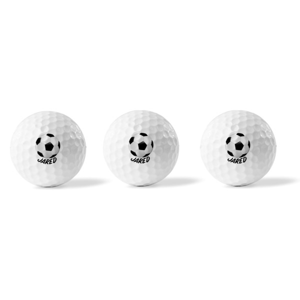 Soccer Golf Balls - Generic - Set of 3 - APPROVAL